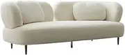 Sofas and Couches Nordic Lamb Velvet Fabric Sofa Commercial Reception Negotiation Leisure Sofa Living Room Curved Creative Sofa for Living Room Corner Chair Bedroom Salon Office