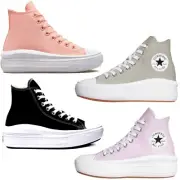 CONVERSE Women's Chuck Taylor All Star Move Platform Sneaker Canvas Upper Shoes