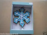 New ! Holiday Christmas SnowFlake Sprinkles Tree Topper for Christmas Tree