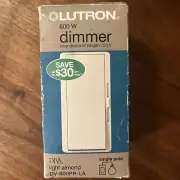Lutron Diva Dimmer for Incandescent and Halogen, 600-Watt, Single-Pole