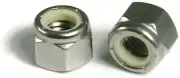 Waxed Nylon Insert Lock Nut Nylock 18-8 Stainless Steel Hex Nuts 5/16-18 QTY100