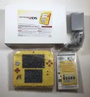 Nintendo 2DS SUPER MARIO MAKER 3DS Edition Red & Yellow Handheld System Console