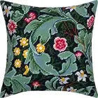 DIY Needlepoint/Tapestry Pillow Kit "Leicester" 16x16 in / 40x40 cm