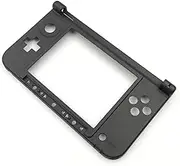 Replacement Housing Hinge Bottom Middle Frame Cover Shell Case for 3DS XL 3DS LL Black