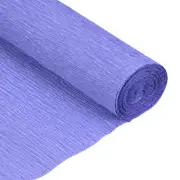 Crepe Paper Roll Crepe Paper Decor 6.9ft Long 20 Inch Wide, Light Blue Purple