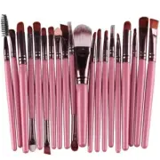 20PCS Make Up Brushes Set Eyeshadow Eyeliner Lip Powder Foundation Blusher Tool