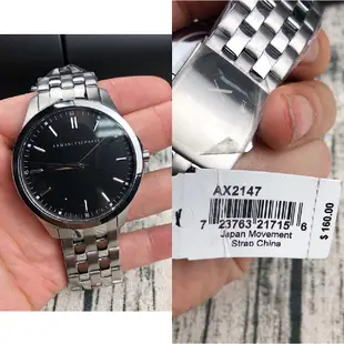 Armani Exchange AX 阿曼尼 手錶 機械錶 三眼 鋼錶帶 多款可挑 皮錶