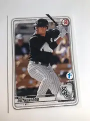 2020 Bowman First 1st Edition Blake Rutherford White Sox BFE13