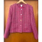 J. Crew Factory Pink Tweed Lady Jacket Blazer Size 12