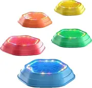 Holyton Music Light up stepping stones for kids,5 pcs Sensory Toys Balance Board,Encourage Toddler Balance stones,Toddler Toys for Ages 3 4 5 6 years old,Indoor & Outdoor Play