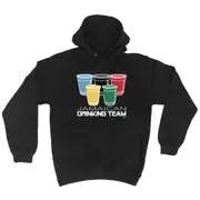 Alcohol Jamaican Drinking Team Glasses - Funny Novelty Hoodies Hoodie