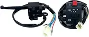 TKTGNVNZKA 22mm Motorcycle Left Right Switches Horn Button Turn Signal Electric Fog Lamp Light Start Handlebar Controller Switch