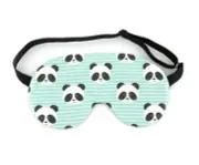 Panda Bear ADJUSTABLE Sleep Eye Mask - Kids and Adults Size