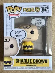Funko Pop! Television Charlie Brown With Word Bubble #1677 Peanuts 2024