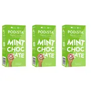3x 10PK PODiSTA Mint Chocolate Pod Capsules Nespresso Compatible 100g