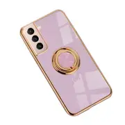 Purple Magnetic Shockproof Ring Holder Case Cover For Samsung S22 Ultra S22Plus Note 20