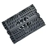 Foldable Mini Storage Basket Collapsible Crate Desk Organizer Small Storage Box