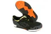 Asics mens gel lyte iii running shoes tiger black orange size 10.5 us