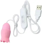 Vibrator Sex Toys for Woman Oral Sex Licking Tongue Vibrating Female Nipple Sucking Clitoris Stimulate 12 Frequency Vibrators,Type A Pink