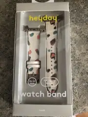 heyday‚ Apple Watch Band 38/40mm - Terrazzo Printed Saffiano