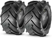 MaxAuto 2Pcs 23x10.50-12 Ag Farm Tractor Turf Tires, 23x10.50x12 Super Lug Riding Mower Tires