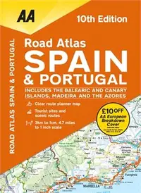 在飛比找三民網路書店優惠-Road Atlas Spain & Portugal