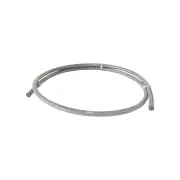 Aeroflow PTFE Teflon SS PVC Coated Braided Hose Clear 2 M / 6ft 6-3/4" -3