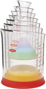 Good Grips 7-Piece Nesting Measuring Beaker Set
