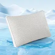 YOUR MOON Cooling Pillow Queen Size for Hot Sleepers, Down-Alternative Filling Soft Cool Pillows for Sleeping, Cold Pillows That Stay Cold, Support Bed Pillow for Side Stomach Sleepers(Gray)