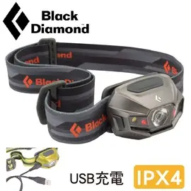 【全家遊戶外】㊣ Black Diamond 美國 Revolt 頭燈 110 LUMENS 97g-銀灰 620600-Titanium 防水 IPX4 110流明 LED 探照燈