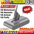 9.5Ah Replacement Battery for Dyson V8 Animal SV10 Absolute Motorhead Fluffy 8Ah