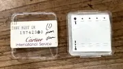 Genuine New Cartier Tank Must GM Blue Hour & Min Hands Part# 19742380