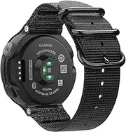 for Garmin Forerunner 235 Watch Band, Soft Nylon Sport Straps Replacement Watch Bands for Garmin Forerunner 235/220/230/620/630/735XT