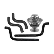 Gates Thermostat + Radiator Hose + Heater Hose Kit for Toyota Corolla AE102 1.8L