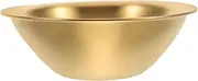 ibasenice Stainless Steel Multi Functional Salad Bowl Elegant Fruit Storage Container for Outdoor Use Reusable Dipping Cup and Sauce Bowl for Camping and Picnics