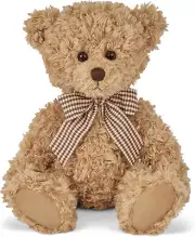 Theodore the Brown Teddy Bear Plush, 17 Inch Bear Stuffed Animal