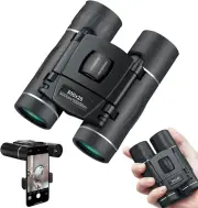 300X25 Binoculars for Adults and Kids,High Powered Mini Binoculars