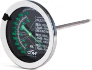 Proaccurate Oven Thermometer, 2" Dial-Black