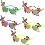 Zerodeko 5pcs Glasses Prop Glass Holiday Party Glass Carnival Glasses Funny Glasses Prop Glasses