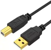CableCreation USB Printer Cable 3.3FT, USB 2.0 Printer Cable to Computer, USB A