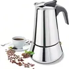 Portable Coffee Maker Stainless Steel Filter Coffee Pot Mocha Pot Cafetiere