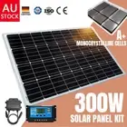 300W 12V Solar Panel Kit Mono Fixed Home Caravan Camping Power Battery Charging