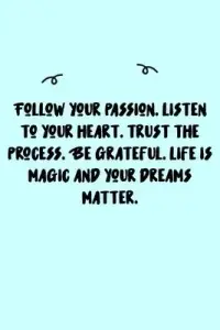 在飛比找博客來優惠-Follow your passion. Listen to