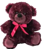 FLASH SALE! New 6" Magical Maroon Plush Comfort Teddy Bear Animal Gift