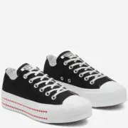 Size 6 7 8 10 11 Converse Women's Chuck Taylor All Star Lift Love Fearlessly