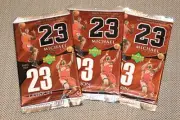 New 3 Unopened Bonus Packs UD Michael Jordan Lebron James 23 2005-06 - Brand New