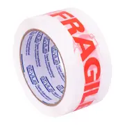 Stylus Red/White Fragile Packaging Tape 36pcs (48mmx66m)