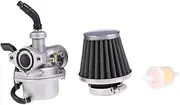 Totority Pz19 Carburetor 50cc-125cc Lever Choke 35mm Mount 19mm Od Fit for 4-stroke Engines