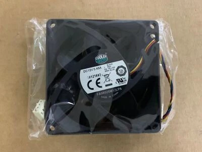 1 PCS COOLER MASTER Fan FA08025M12LPA DC 12V 0.45A 8025 8CM 4 Pin