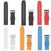 Atmos Mission One Dive Computer Silicone Strap Kit Orange Blue Red 24mm